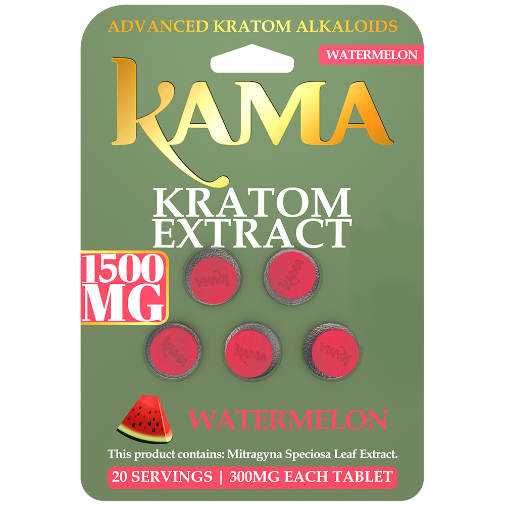 KAMA Kratom Extract 1500 MG Strawberry