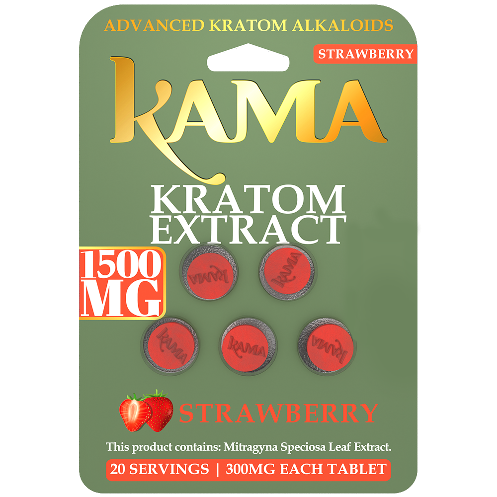 KAMA Kratom Extract 1500 MG Watermelon